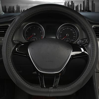D Shape Car Steering Wheel Cover Wrap For SsangYong Tivoli Rexton 2019 2020 2021 2022 2023 D Type Non-slip Funda