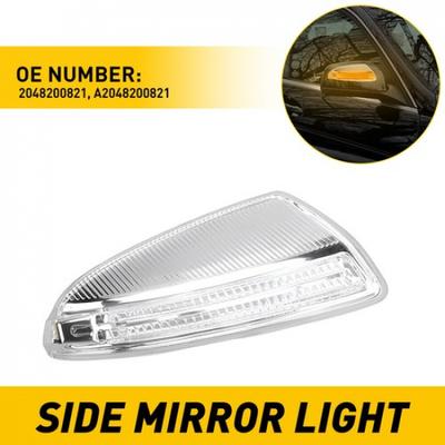 Right Side Mirror Turn Amber Signal Light For Mercedes C250 W204 C300 C350 C63
