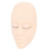 Eyelash Extension Mannequin Head with Replaceable Eyelids Soft Touch Lash Practice Mannequin Face