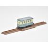 Railway Collection Tetsuro Narrow Gauge 80 Nekoya Line Ji10 New Paint/Ji2 Two-Tone Cream/Green Diorama Supplies