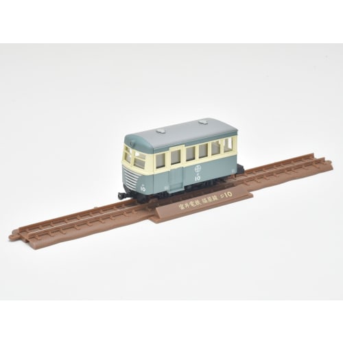 Railway Collection Tetsuro Narrow Gauge 80 Nekoya Line Ji10 New Paint/Ji2 Two-Tone Cream/Green Diorama Supplies