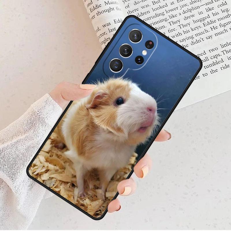 Hamster Guinea Pig Phone Case For Samsung Galaxy S25 S23 S30 S8 S21 S20 FE S24 S22 Note 10 20 S8 Plus Lite Ultra