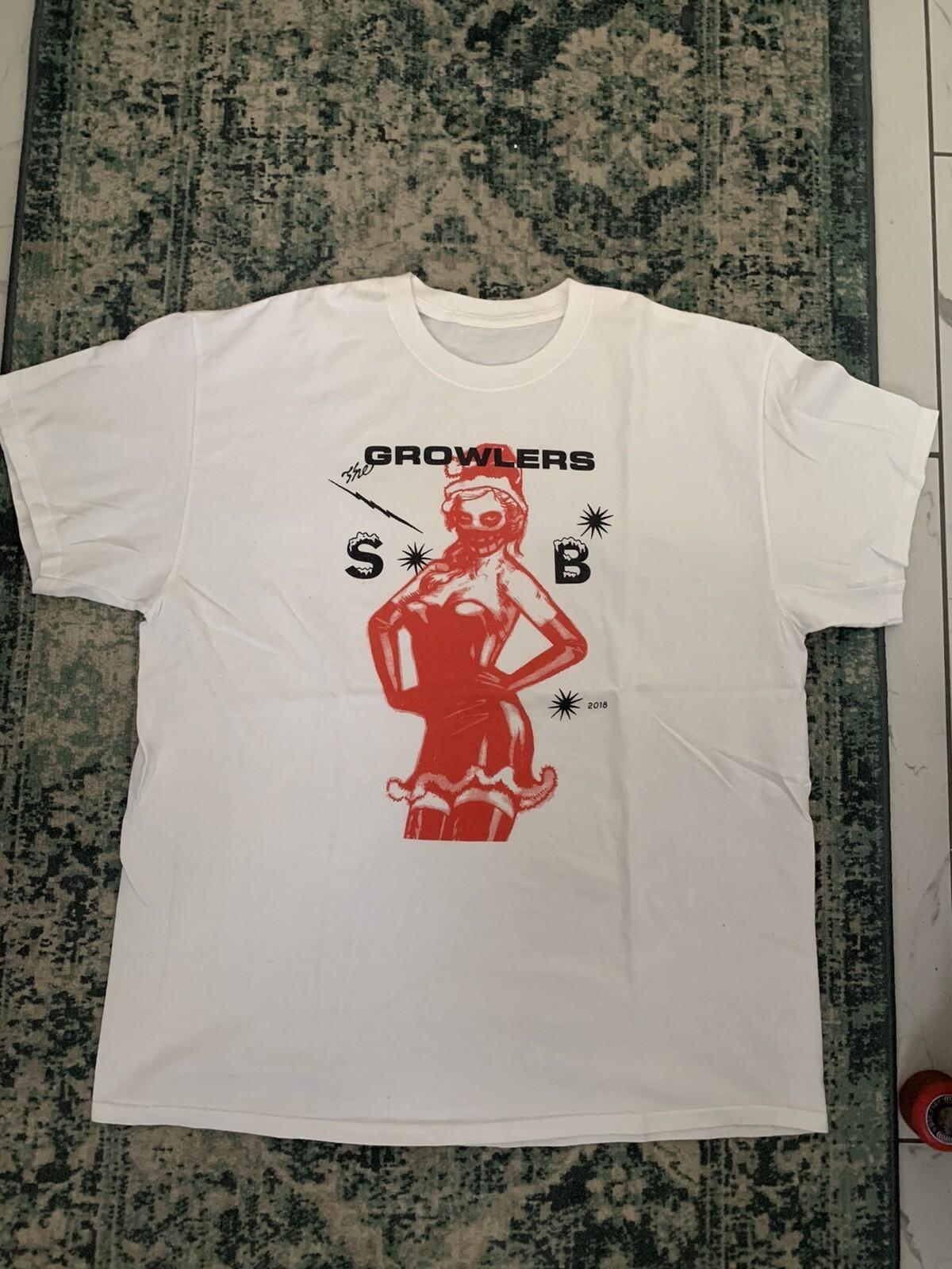 2018 The Growlers Band White Cotton T-shirt S to 5XL PA347 XXXL