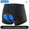 Men's Shock-Absorbing Silicone Cycling Shorts - Plus Size, Four-Season Wear