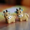 10pcs Cute Craft Cow DIY Accessories Animals Figurines Micro Landscape Miniatures Fairy Garden