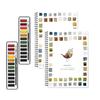 Yousheng Watercolor Workbook for Beginners 12 Colors Watercolor Paint Set Birds Flower Dogs Watercolor Book Art Craft Supplies for Kids Adults Teens
