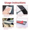 2.5m Universal Rainproof Strip For Car Door Window Seal Adhesive Rubber Weather Guard Trim Self Adhesive Window Seal Strip
