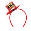 Cute Christmas Headbands Santa Hat Antlers Snowman Reindeer Cosplay Headbands Festival Funny Felt Xmas Hair Hoop Party Favors