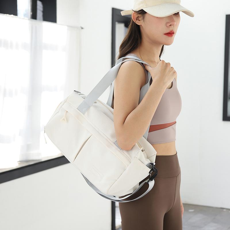 Fitness Bag Dry and Wet Separation Training Sports Yoga Bag Large Capacity Outdoor Portable Travel Bag