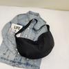 Simple shoulder dumpling bag women's summer lightweight college student messenger bag commuter handbag travel bag