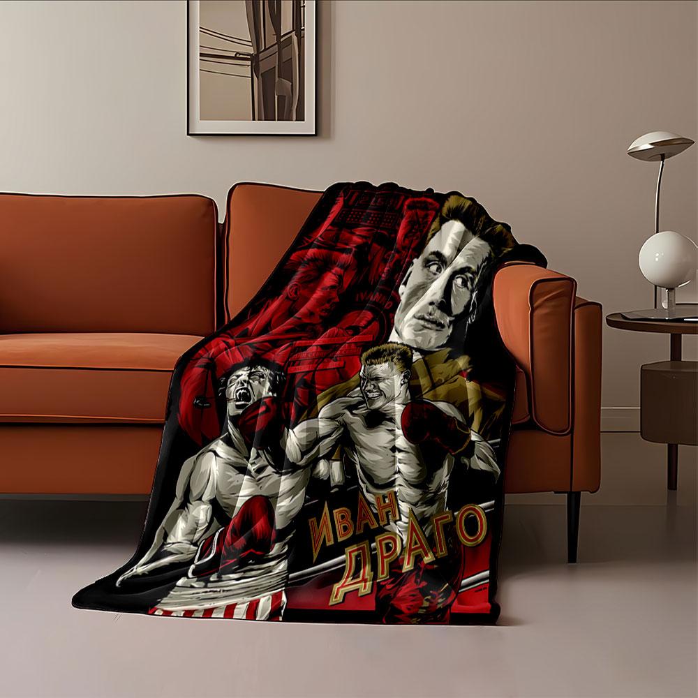 Boxing Legend Art Blanket for all seasons blanket lunch break throw gift