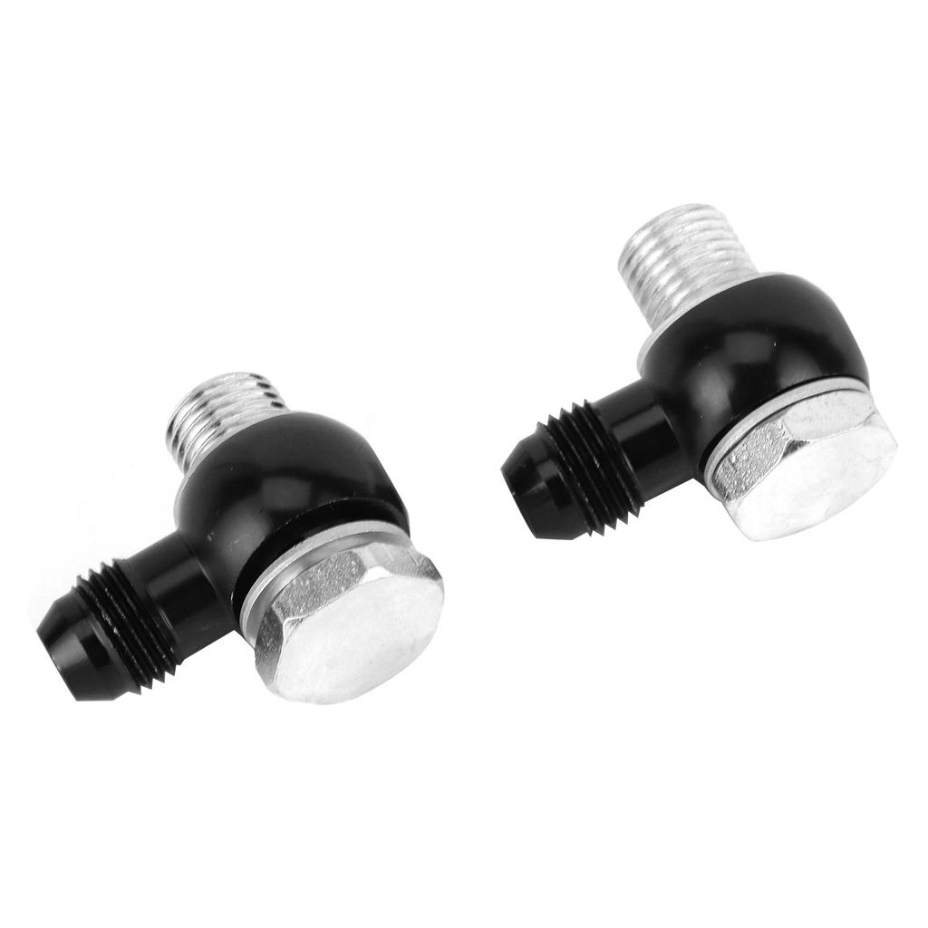 6AN X 1  4NPSM Oil Cooler 90 Degrees  Banjo Fittings Connecter Fit for GM Transmission Cooler 4L80E 1997