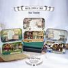 Quya DIY Theater Cabin Model Toy: Handmade Assembly Kit for Girls' Creative Birthday Gift