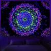 VIKAMA Fish Hand AllSeeing Eye Tapestry  Cosmic Nebula Wall Art  Mystical Home Decor for Meditation Rooms  Bedrooms