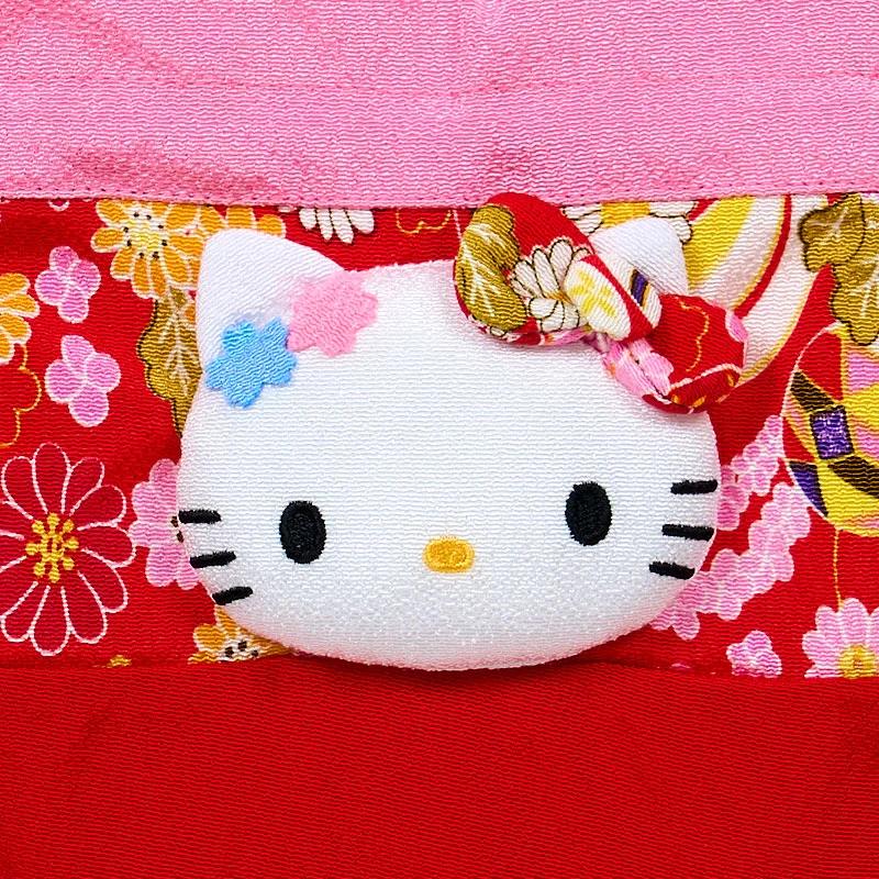 Sanrio Hello Kitty Drawstring Bag ( Japanese Style Face ) Japan NEW