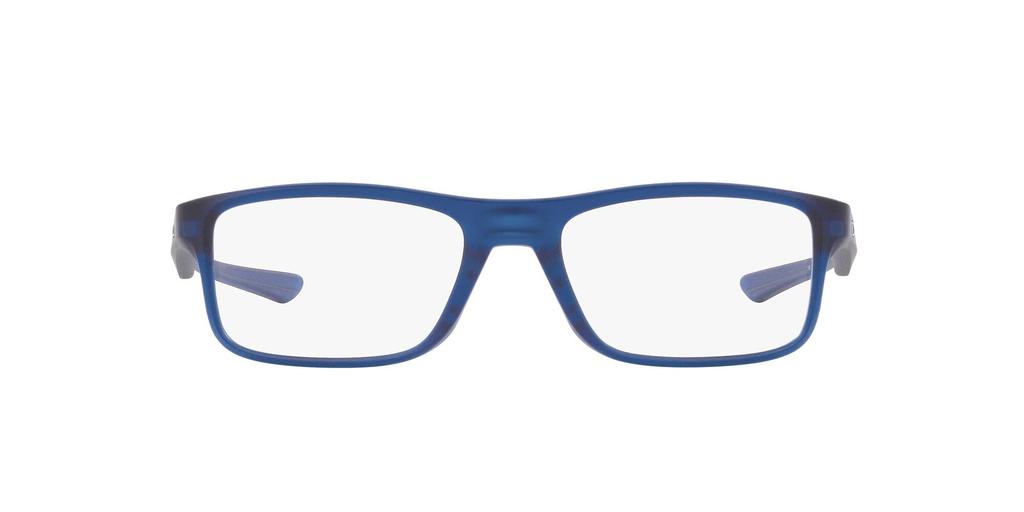 Oakley OX8081 Plank Matte Translucent Blue Prescription 55mm 2.0 Glasses, Frame/Demo Lens,