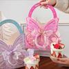 Floral Arrangements Gift Box Paper Handled Paper Box Decorative Flower Bouquet Bag  Parties