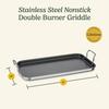 Cuisinart Griddle Skillet, Nonstick, Double Burner, 10x18 inches, MCP45-25NSP1