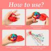 30Pack Streamers Popper Hand Throw No Mess Confett