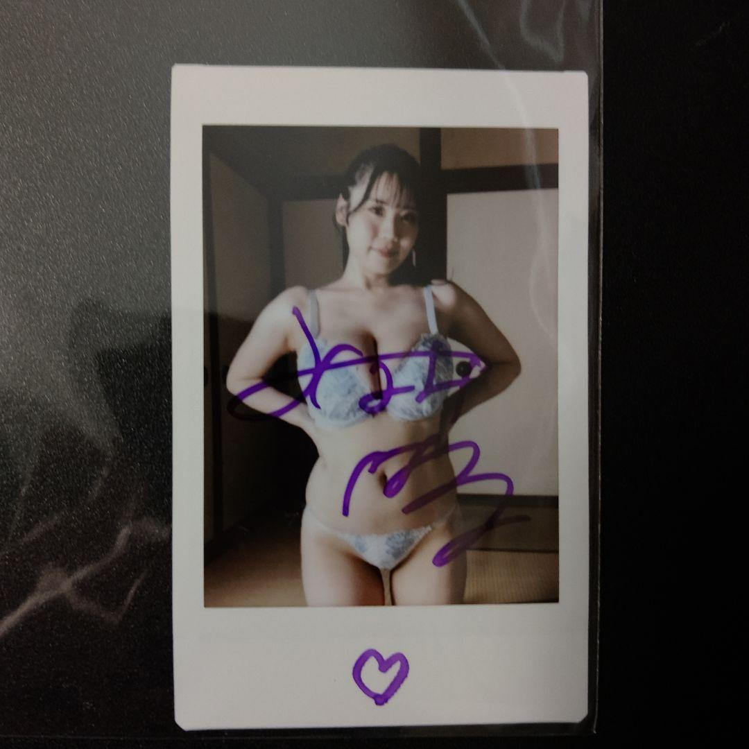 

[USED] Minami Haru Yurara Yume Bonus: Autographed On-set Instax Photo 2