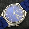 JAPAN VINTAGE SEIKO 5 AUTOMATIC 7009A MENS BLUE COLOR DIAL WATCH a701514-5