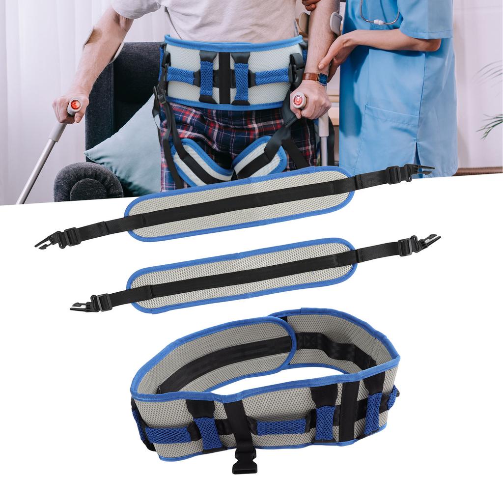 Transfer Belt Stable Support Uniform Force EVA Transfer and Walking Gait Belt with Leg for Patients Elderly