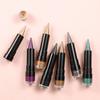 2 IN 1 Bullet Pearlescent Eye Shadow Pen Pointed Eyeliner Stick Caramel Brown Black Eyeshadow Makeup Silky Smooth Waterproof Lasting Eyeshadow