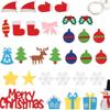DIY Felt Christmas Tree Christmas Decorations For Home Christmas Tree Decoration With String Light Xmas Gifts New Year Navidad