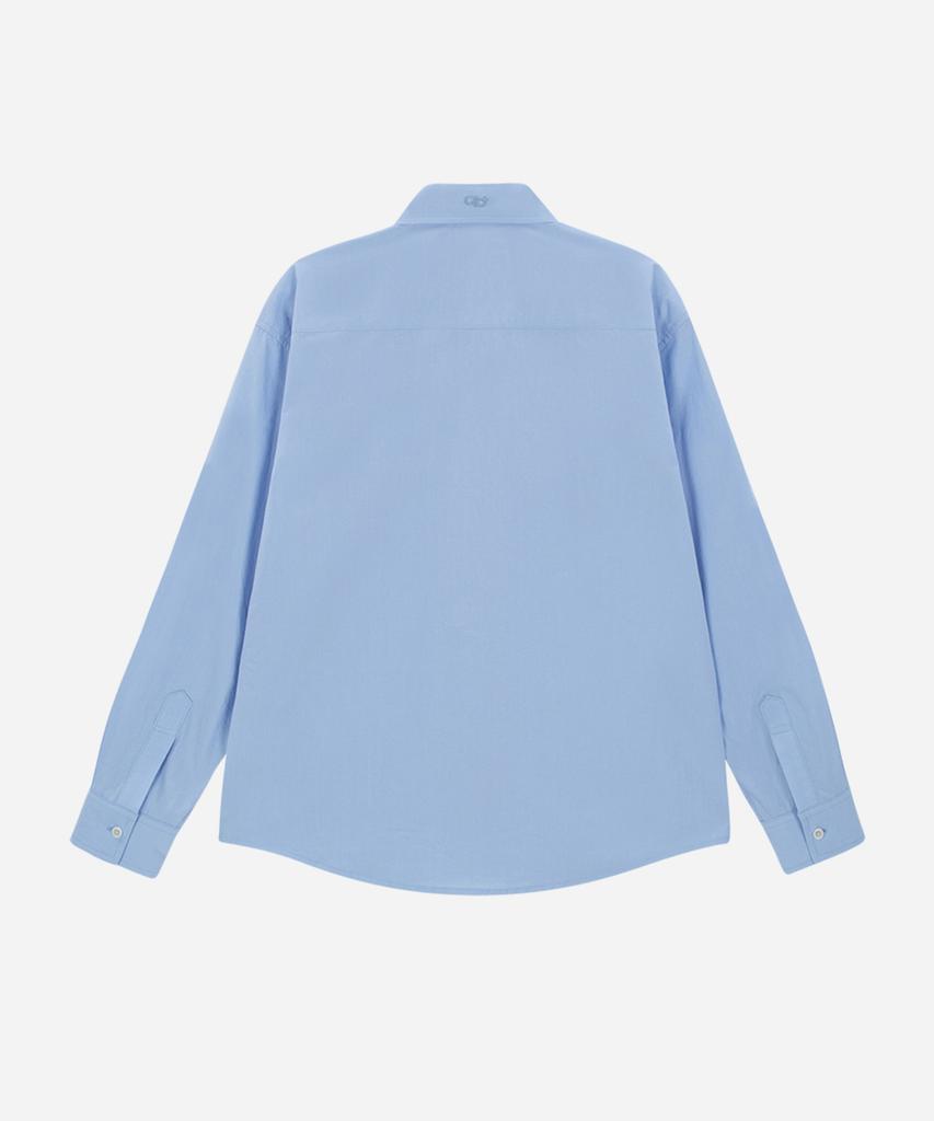 Solteuaenchokollis Sac Logo Basic Shirt Sky Blue 4W2237301