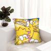 Decorative Pillowcases S-Simpsons Family Anime Accessories Car  Throw Pillow Case Cover Square Style Multi-Size