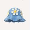 New Crochet Hat 2024 Fashion Colorful Woolen Hat Women's Autumn and Winter Cute Handmade Plush Hat Knitted Fisherman Bucket Hats
