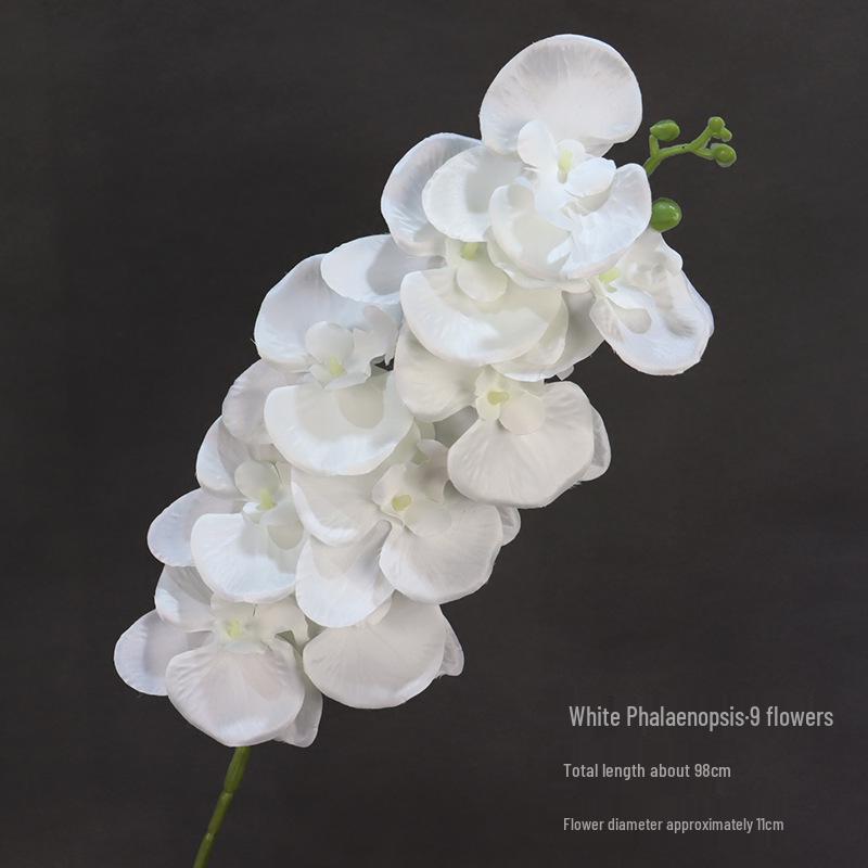 Luxury White Phalaenopsis Silk Floral Wedding Arrangement Guide