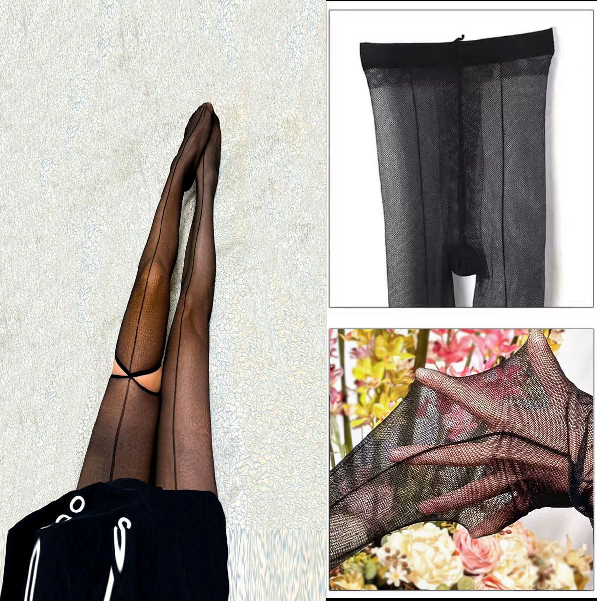 Sexy Black Tights Hollow Out Skinny Women Fashion Stockings Pantyhose Party Club Wear Fashion Women Tights One Size чёрный