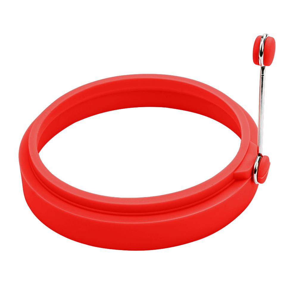 Silicone Fried Egg Pancake Ring Non Stick Round Fried Egg Ring Pancake Baking for Breakfast Accessories