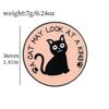 Claw Cat Adorable Style Alloy Pin Badge With Cute Design Animal