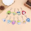 Acrylic Gogo Tamago Q Version Mobile Phone Chain Mametchi Kuchipatchi Mimitchi Gozarutchi Key Chain Cell Phone Pendant Gifts