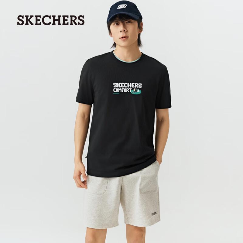 Skechers Unisex Cooling Breathable Knit Short-Sleeve T-shirt XL