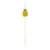 100PCS Disposable Bamboo Sticks Home Party Fruit Stick Fork Cocktail Sticks Buffet Fruit Fork Wedding Birthday Party Decoration