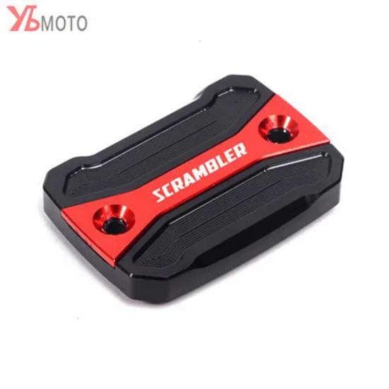 NEW Fashion Accessories Fits For DUCATI Scrambler 400 800 Sixty2 Mach 2.0 Motorcycles Gold Front Brake Fluid Reservoir Cap Cover