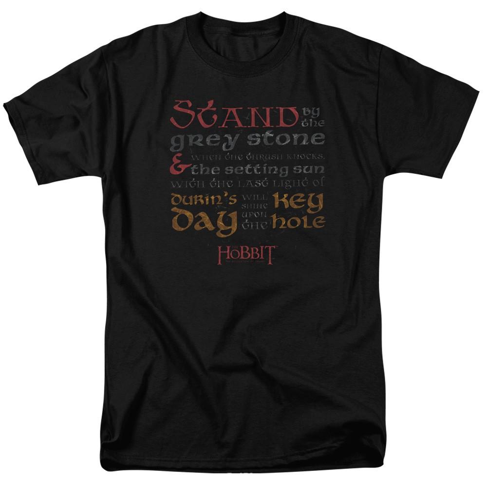 

The Hobbit 2 Desolation Of Smaug Keyhole Licensed Adult T-Shirt 2XL