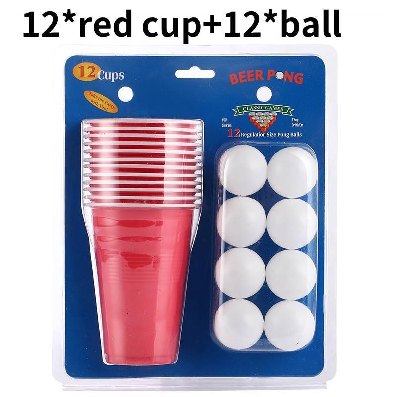 Premium Quality 16oz American Beer Ping Pong Party Cups With Durable Design For Fun Games