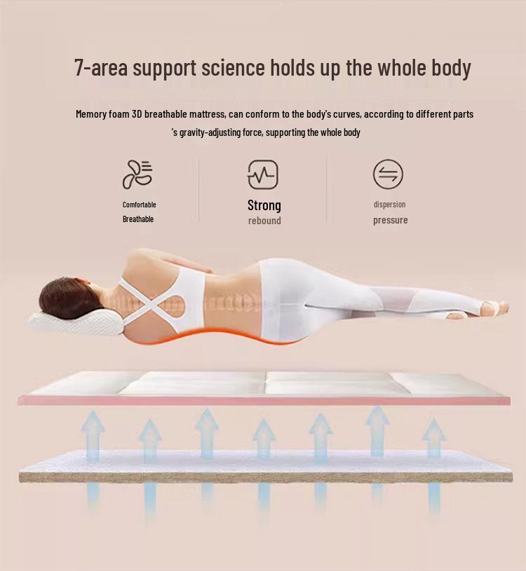 Enhanced Soybean Fiber Mattress Pad for Dorms and Rentals