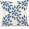 Modern Light Blue Pillow Covers Linen Fabric Cushion Covers For Sofa Couch Bed Car Living Room Bedroom Outdoor Home Decor
