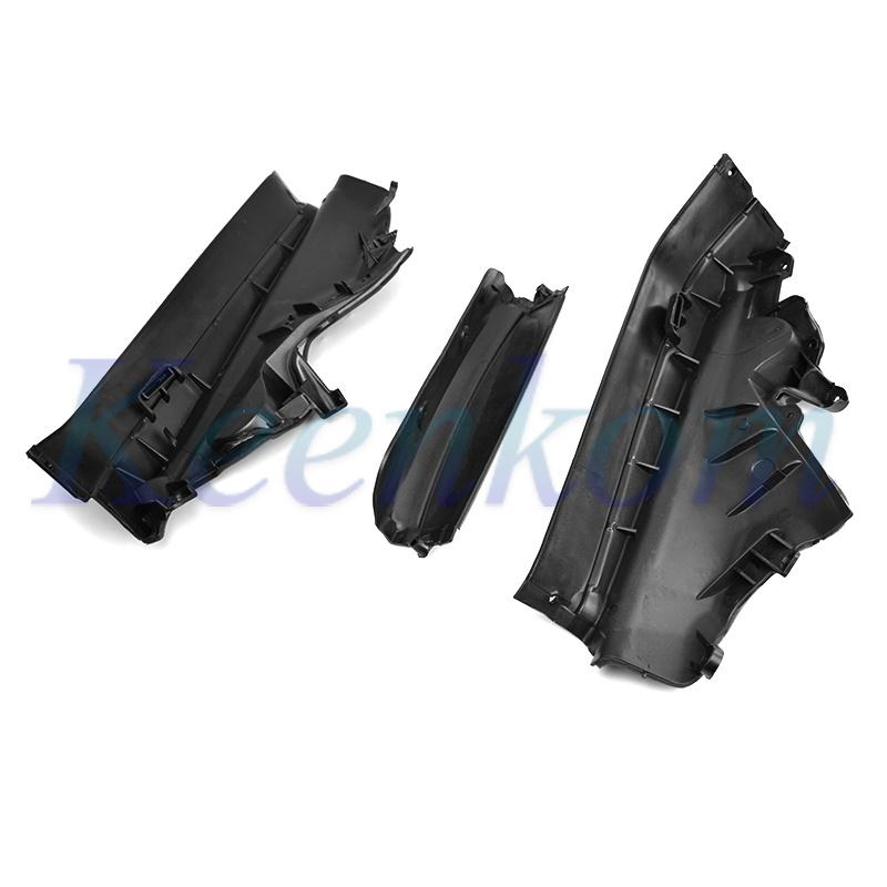 For BMW X5 X6 E70 E71 E72 3Pcs/Set Car Engine Upper Compartment Partition Bulkhead Panel Kit 51717169419 51717169420 51717169421