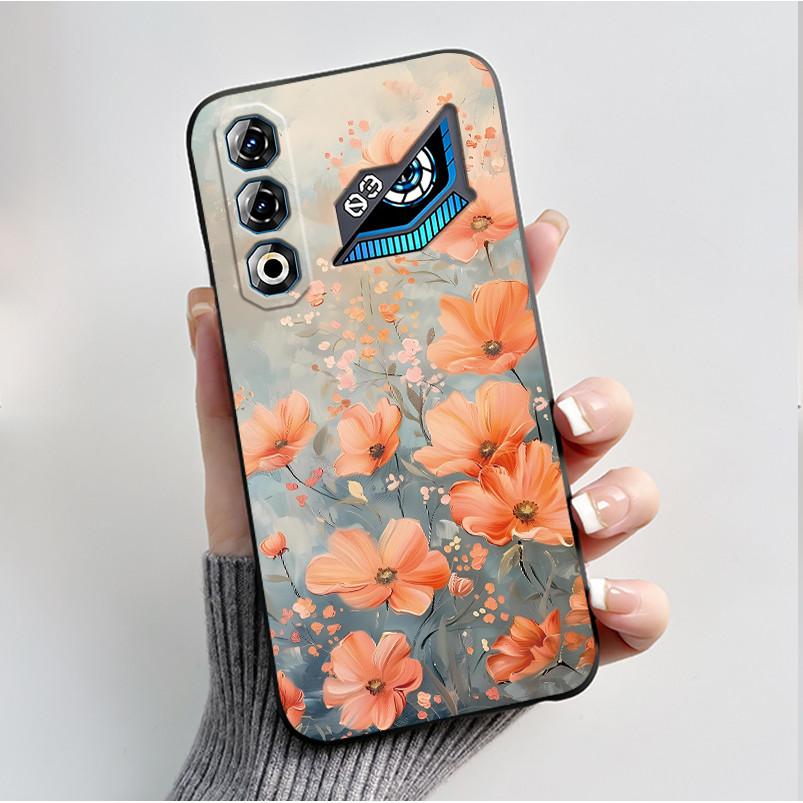 For ZTE Nubia Neo 3 Neo3 GT 5G Case Z2465N Shockproof Silicone TPU Butterfly Flower Back Cover For Nubia Neo 3GT Soft Phone Case