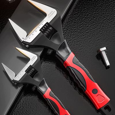 Ρυθμιζόμενο Κλειδί Γαλλικό Κλειδί 6" 8" 10" 12" Πολυλειτουργικό Επαγγελματικό Μεγάλο Ανοιχτού Τύπου Ρυθμιζόμενο Κλειδί Εργαλεία Επισκευής