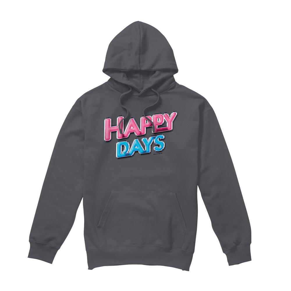 Happy Days Mens Logo Hoodie