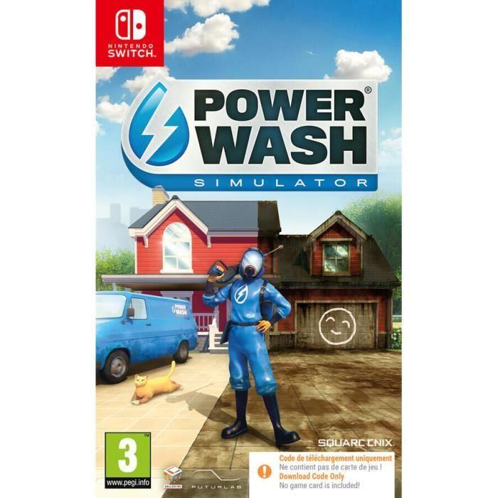 Jeu vidéo - SQUARE ENIX - Power Wash Simulator - Nintendo Switch - 7+ - Jusqu'à 6 joueurs