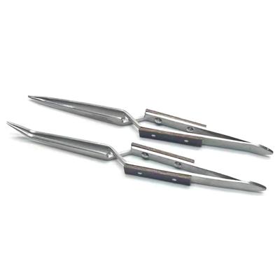Edelstahl Kreuze Arretierzange Selbstschließend Schmuck Löten Handwerk Reparaturwerkzeug Gerade Ellbogenspitze Klemme Clip