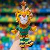 Mascot Plush Keychain FIFA Memorabilia Plush Soft Stuffed Animal Cute Soccer-Themed